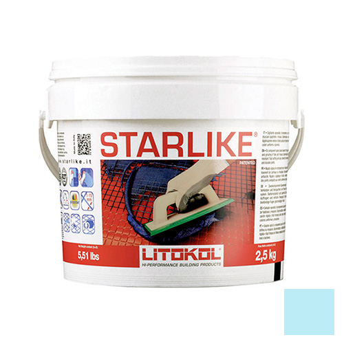 STARLIKE C.530 Azzurro Pastello/голубой пастельный эпоксидный состав (2,5кг) 