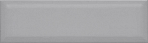 Плитка Аккорд серый грань 8,5х28,5 
