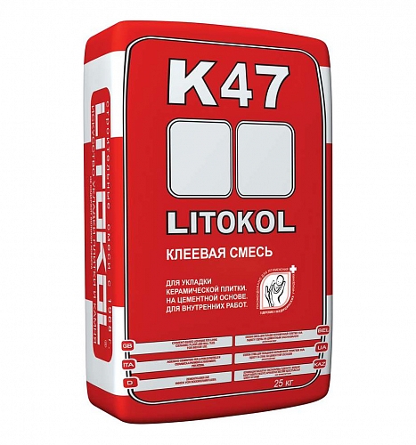 Клеевая смесь для плитки LITOKOL K47 