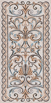 Керамогранит Мозаика беж декорированный лаппатированный 119,5х238,5 