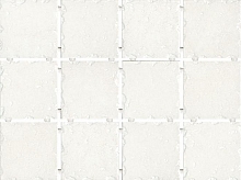 Плитка Византия белый, полотно 30х40 из 12 частей 9,9х9,9
