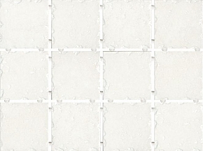 Плитка Византия белый, полотно 30х40 из 12 частей 9,9х9,9